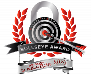 Bullseye Award best in-Person Escape 2020